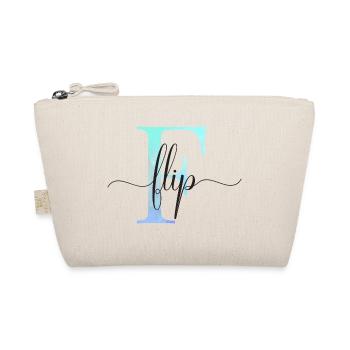 E| Monogramme | Nom | Retourner | Aquarelle - Trousse biologique - nature - Devant