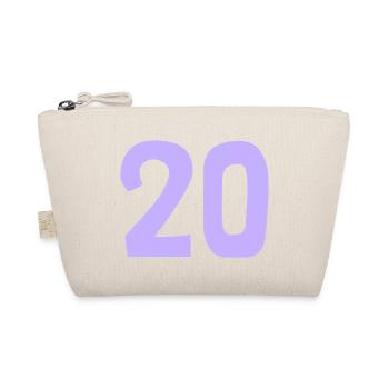 20. 20 ANS. 20e ANNIVERSAIRE. ANNIVERSAIRE 20 ANS. - Trousse biologique - nature - Devant