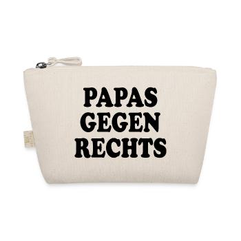 Papas gegen rechts - Bio-Täschchen - Natur - Vorne