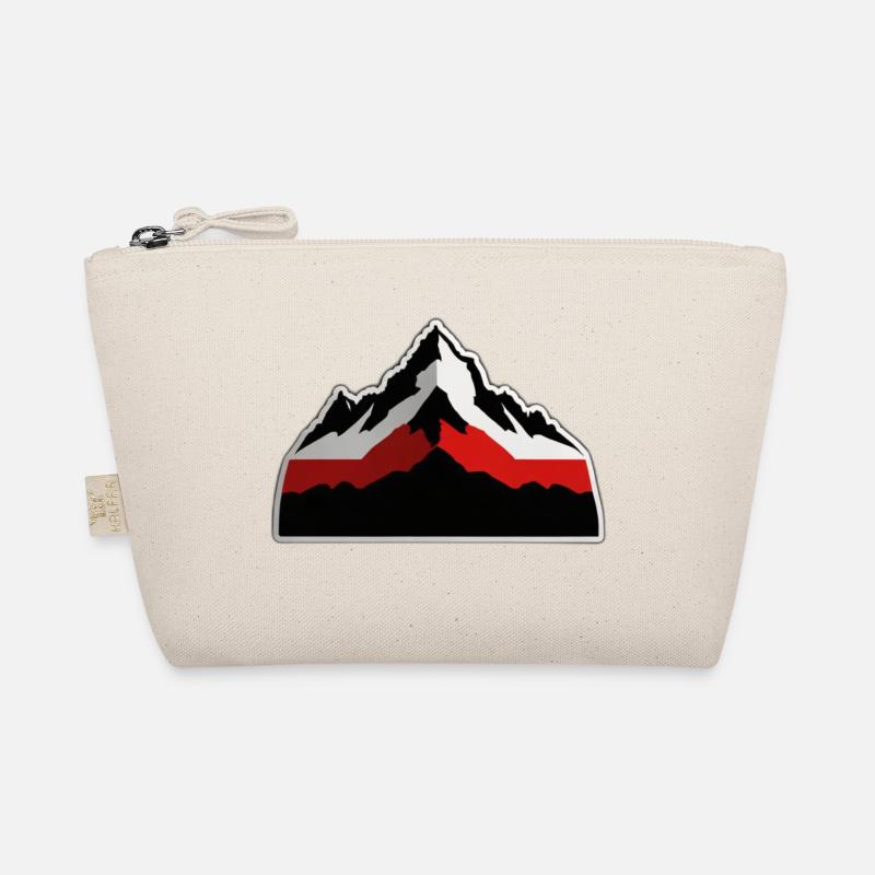 Schweizer Berge Bio-Täschchen