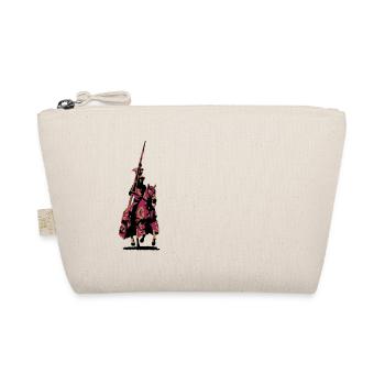Knight with lance - Organic Pouch - nature - Front