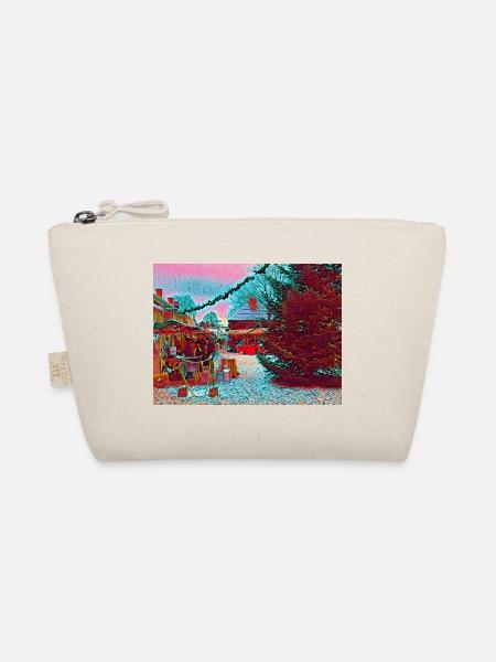 My Cristmas in Sweden - Organic Pouch - nature - Front