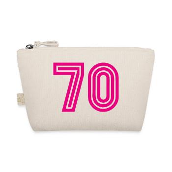 70. 70 ANS. 70e ANNIVERSAIRE. ANNIVERSAIRE 70 ANS. - Trousse biologique - nature - Devant