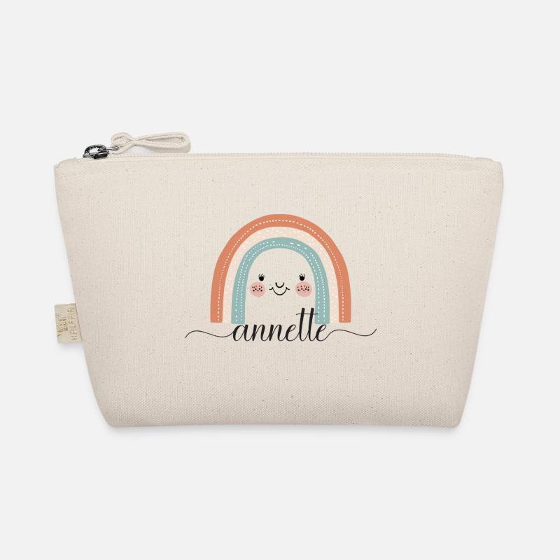 Annette! Rainbow, customisable Organic Pouch