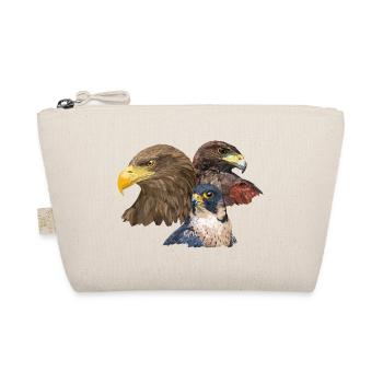 Pigargo und Falke - Bio-Täschchen - Natur - Vorne