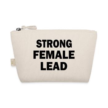Strong female lead - Bio-Täschchen - Natur - Vorne