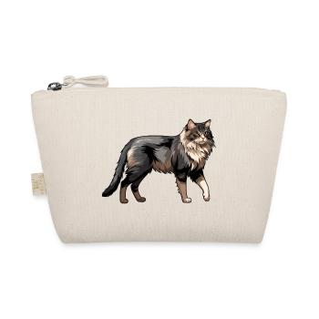 Chat norvégien - Autocollant pour animal mignon - Trousse biologique - nature - Devant
