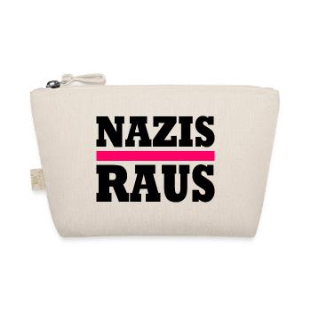 Nazis raus - Bio-Täschchen - Natur - Vorne