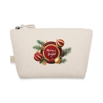 Joyeux et lumineux | Noël | Boules de Noël - Trousse biologique - nature - Devant