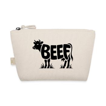 BEEF - Cool Meat Logo - Organic Pouch - nature - Front