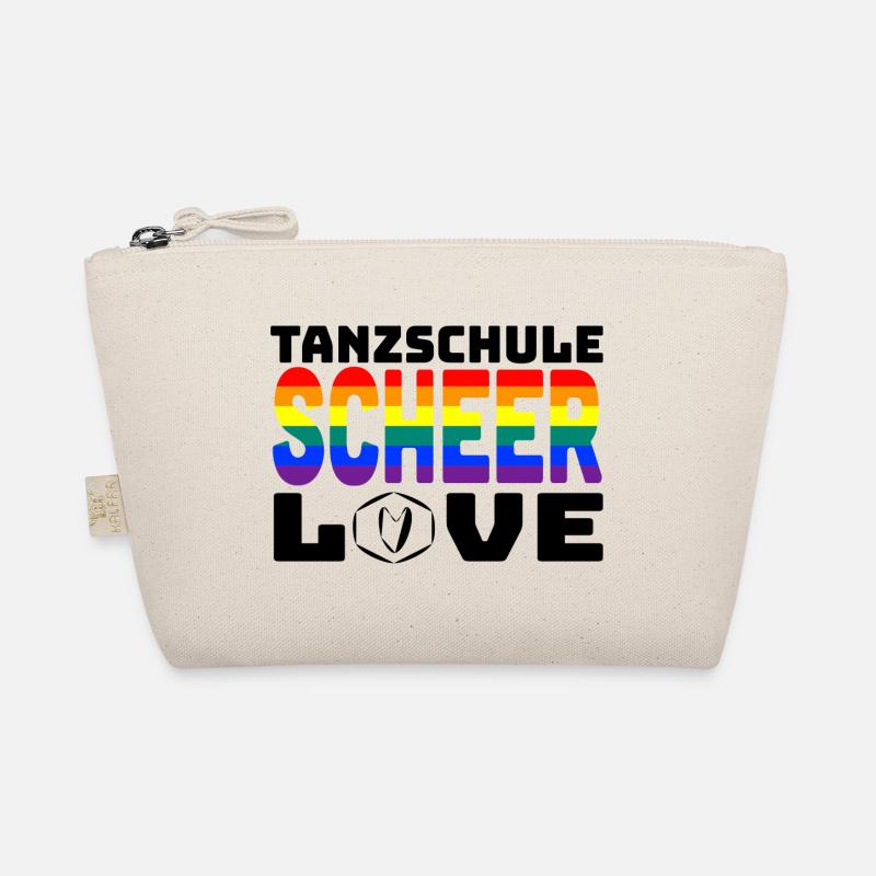 SCHEER Love 2026 - rainbow - Bio-Täschchen - Natur