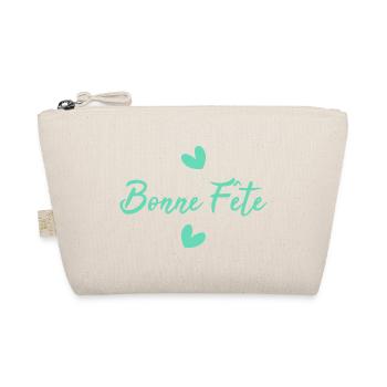 FÊTE DES MÈRES. BONNE FÊTE MAMAN. MAMAN. JE T'AIME - Trousse biologique - nature - Devant