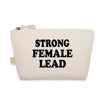 Strong female lead - Bio-Täschchen - Natur - Vorne