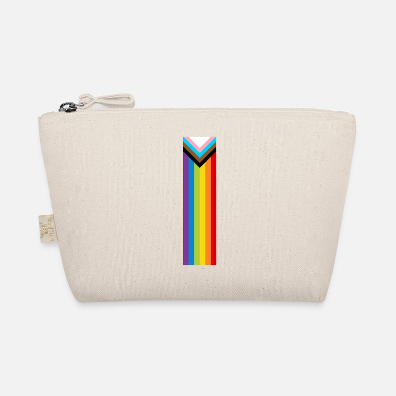 LGBTQ+ Pride Flag Neue Regenbogen Progress Flagge Bio-Täschchen