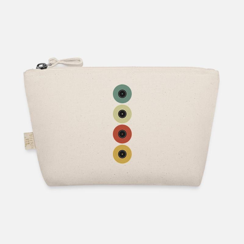 Vintage Retro Vinyl Organic Pouch