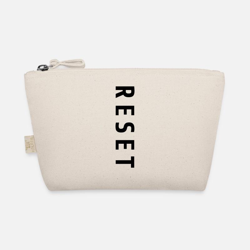 Reset Lettering New Beginning Gift Organic Pouch
