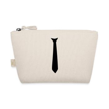 bow_tie_f1 - Bio-Täschchen - Natur - Vorne