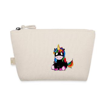 Bubbles the unicorn - Organic Pouch - nature - Front