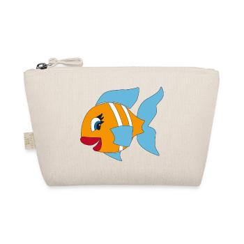 die Fische - Bio-Täschchen - Natur - Vorne