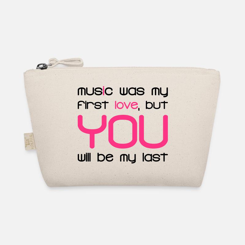 Music Was my First Love 2C Bio-Täschchen