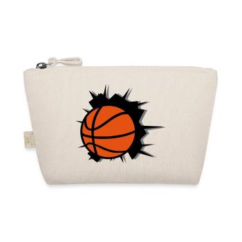 Basketball - Bio-Täschchen - Natur - Vorne