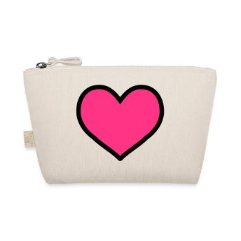 cœur - Trousse biologique - nature - Devant