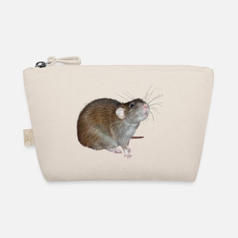 Old lady Rose the rat Organic Pouch