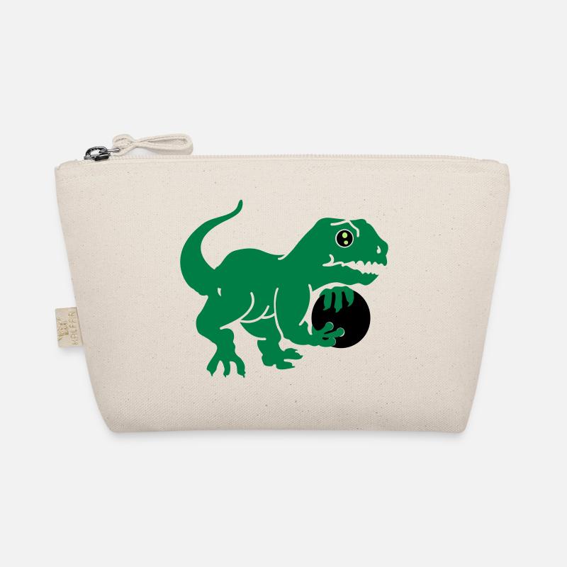 bowling dino (Kegeln, 3c) Bio-Täschchen
