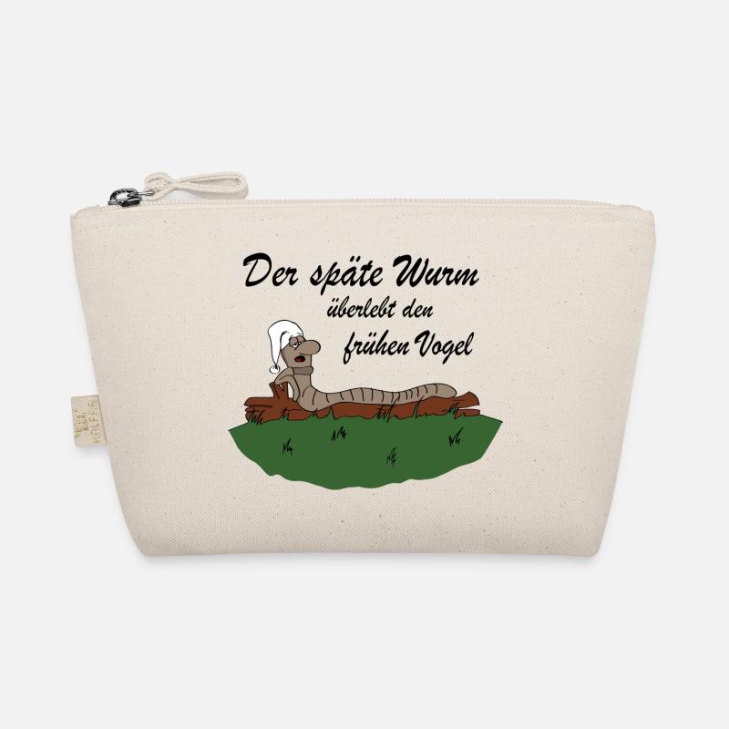 Der späte Wurm Bio-Täschchen