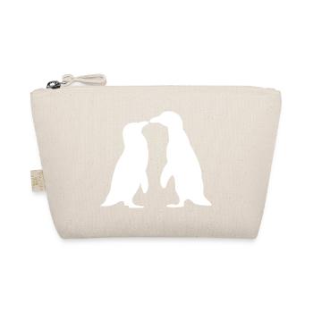 Penguins in love - love each other penguins - Organic Pouch - nature - Front