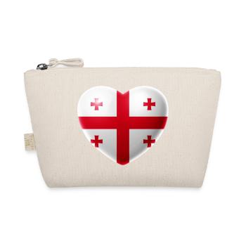 Heart (Georgia / Georgia) - Organic Pouch - nature - Front