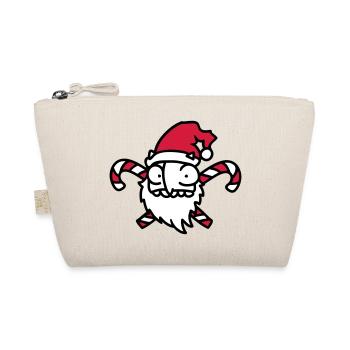 Père Noël de sucre de canne 3 - Trousse biologique - nature - Devant