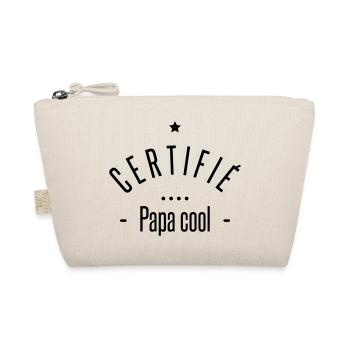 certifié papa cool - Trousse biologique - nature - Devant
