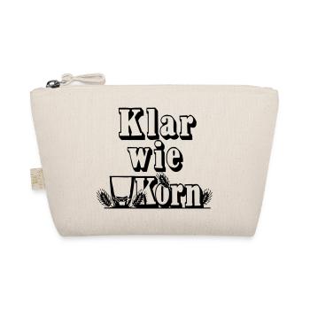 Korn , Party , Weizenkorn ,Klar wie Korn(25) - Bio-Täschchen - Natur - Vorne
