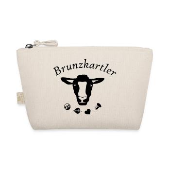 Brunzkartler - Das Schafkopf Ersatzspieler Shirt - Bio-Täschchen - Natur - Vorne