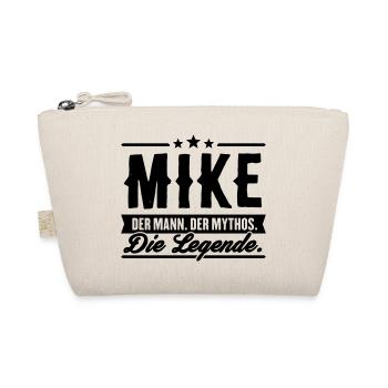 Mann Mythos Legende Mike - Bio-Täschchen - Natur - Vorne