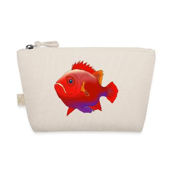 Fish Perch Aquarium Ocean Sea Water Fishing - Organic Pouch - nature - Front