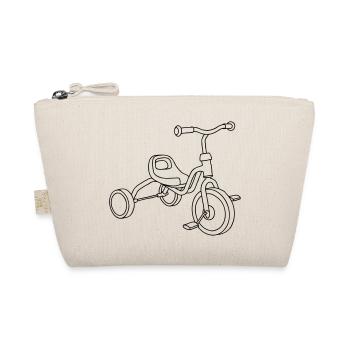 Tricycle for kids - Organic Pouch - nature - Front