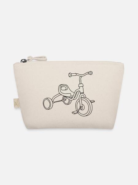 Tricycle for kids - Organic Pouch - nature - Front
