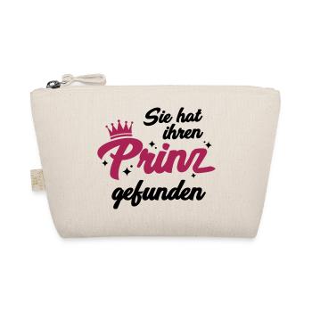 Sie hat ihren Prinz gefunden - JGA T-Shirt - party - Bio-Täschchen - Natur - Vorne