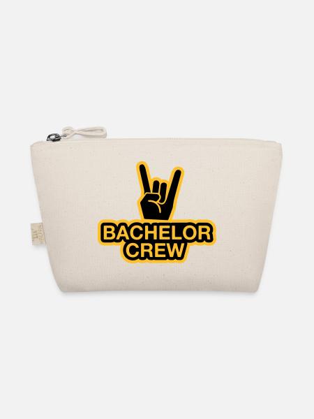 Bachelor Crew - JGA T-shirt - JGA Shirt - bachelor - Trousse biologique - nature - Devant