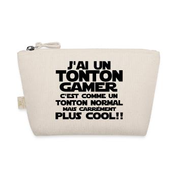j'ai un tonton gamer - Trousse biologique - nature - Devant