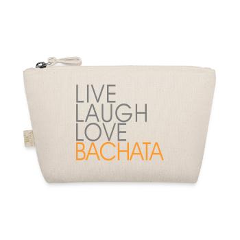 Live Laugh Love Bachata - Bio-Täschchen - Natur - Vorne
