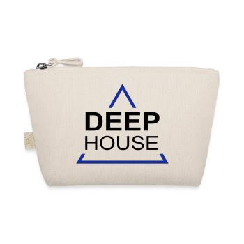 Deep House Design 001 - Bio-Täschchen - Natur - Vorne
