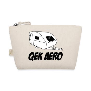 QEK Aero - Bio-Täschchen - Natur - Vorne