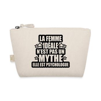 la femme idéale n'est pas mythe elle est psy - Trousse biologique - nature - Devant