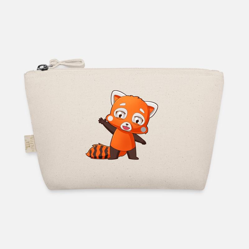 The Red Panda Club - Bio-Täschchen - Natur