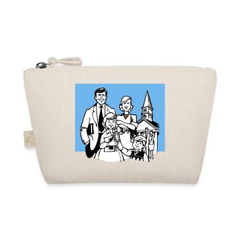 god god church church bible bible wedding wedding sign - Organic Pouch - nature - Front