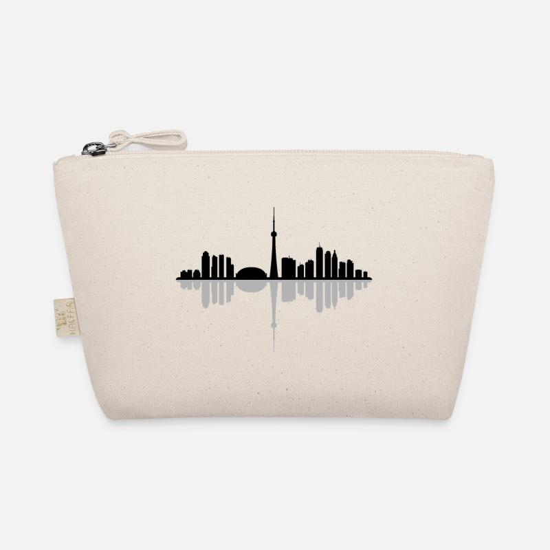 Skyline von Toronto Bio-Täschchen