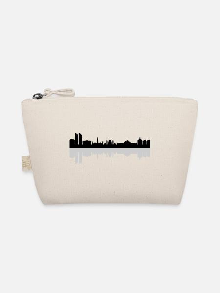 vienna skyline - Organic Pouch - nature - Front
